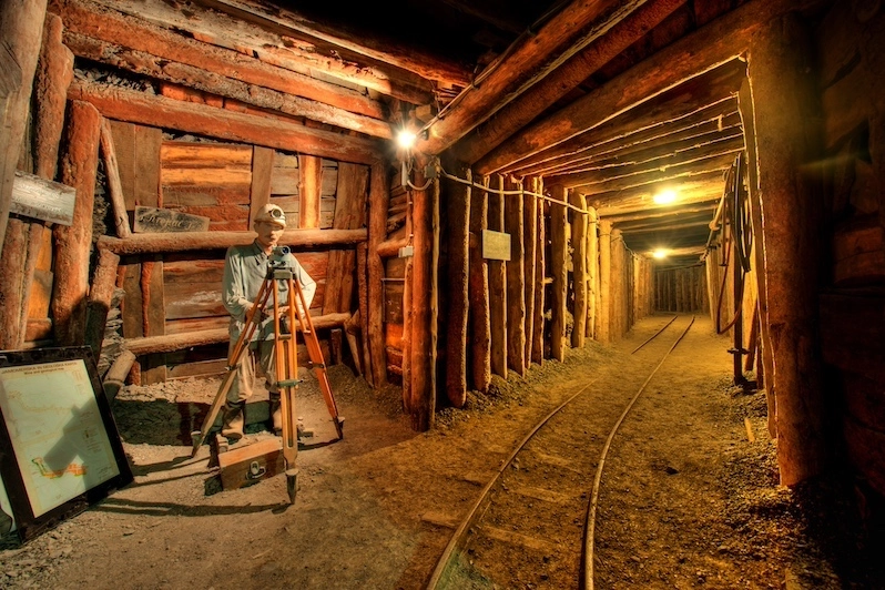 La Galleria di Antonio nelle vecchie miniere di mercurio