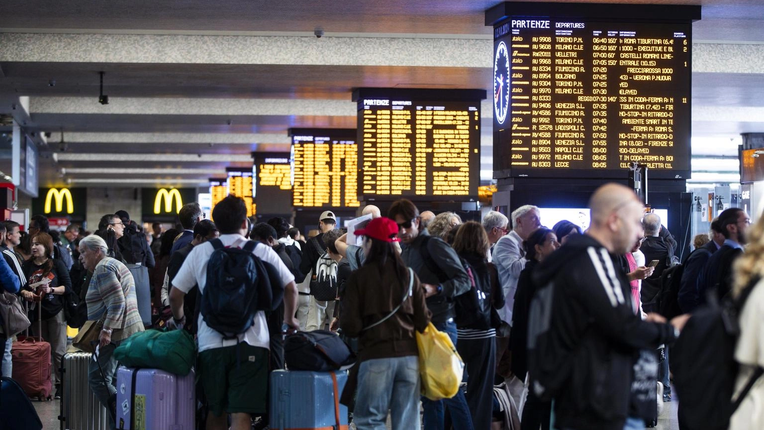 Al via alle 21 lo sciopero dei treni, disagi in vista