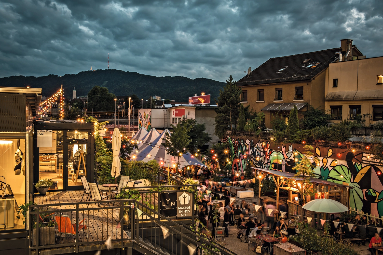 Gerold's Garten, Zurigo - Svizzera Turismo ph Andre Meier