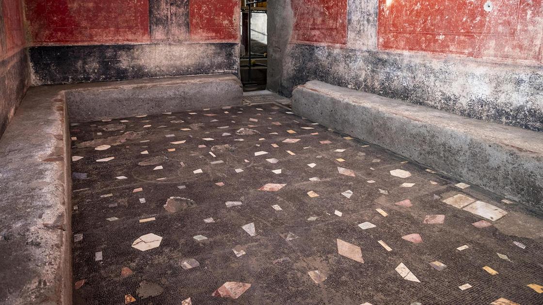 Scoperto a Pompei un grande complesso termale in una domus privata