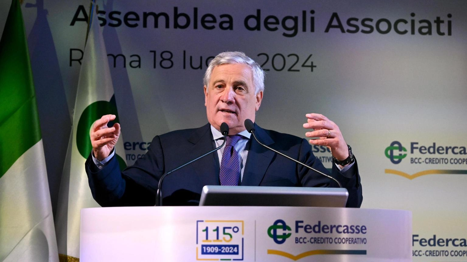 Tajani, meglio evitare vicepresidenti esecutivi in Ue