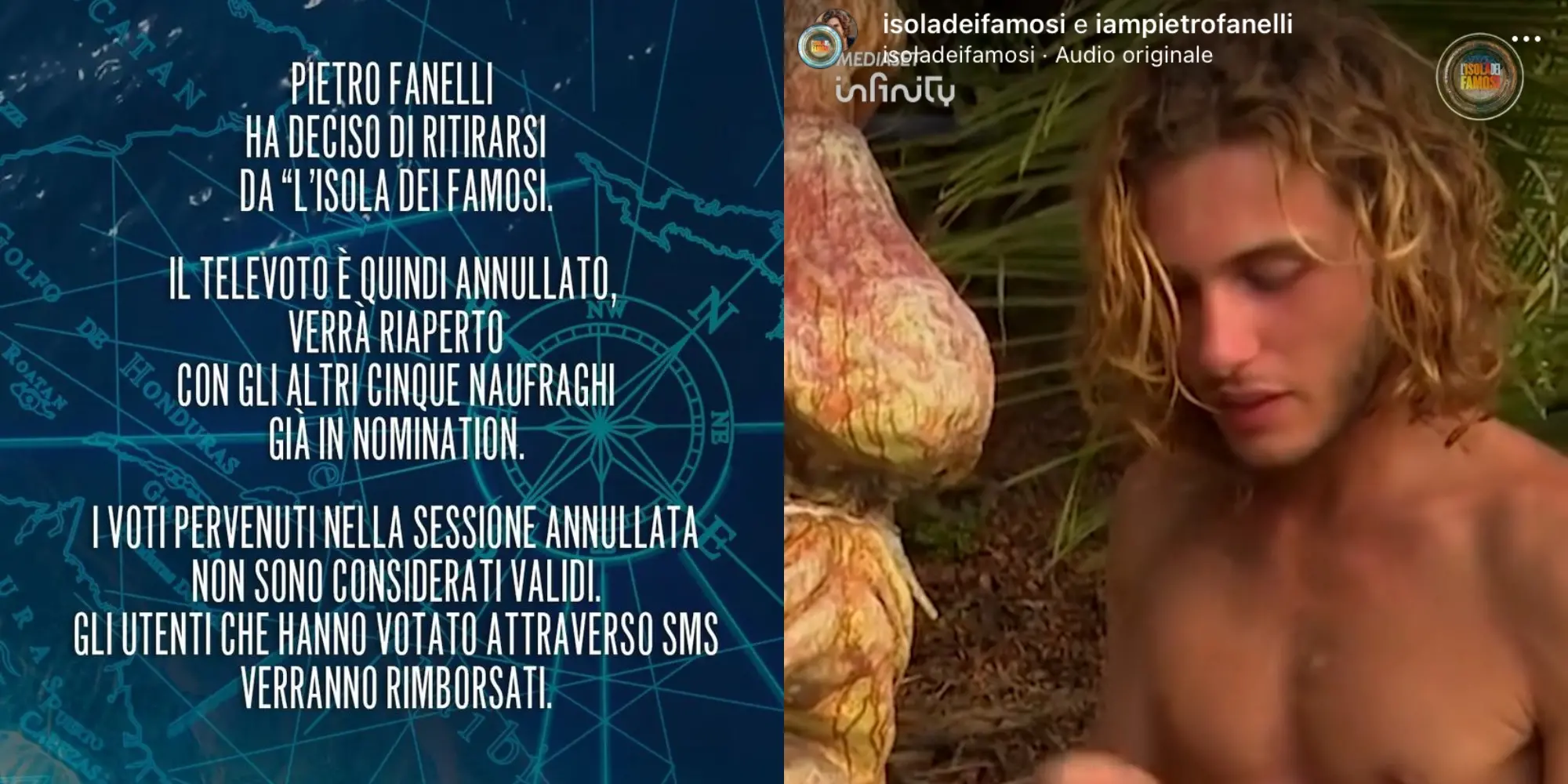 Pietro Fanelli lascia l’Isola dei Famosi: l’ennesimo ritiro complica i piani di Vladimir Luxuria