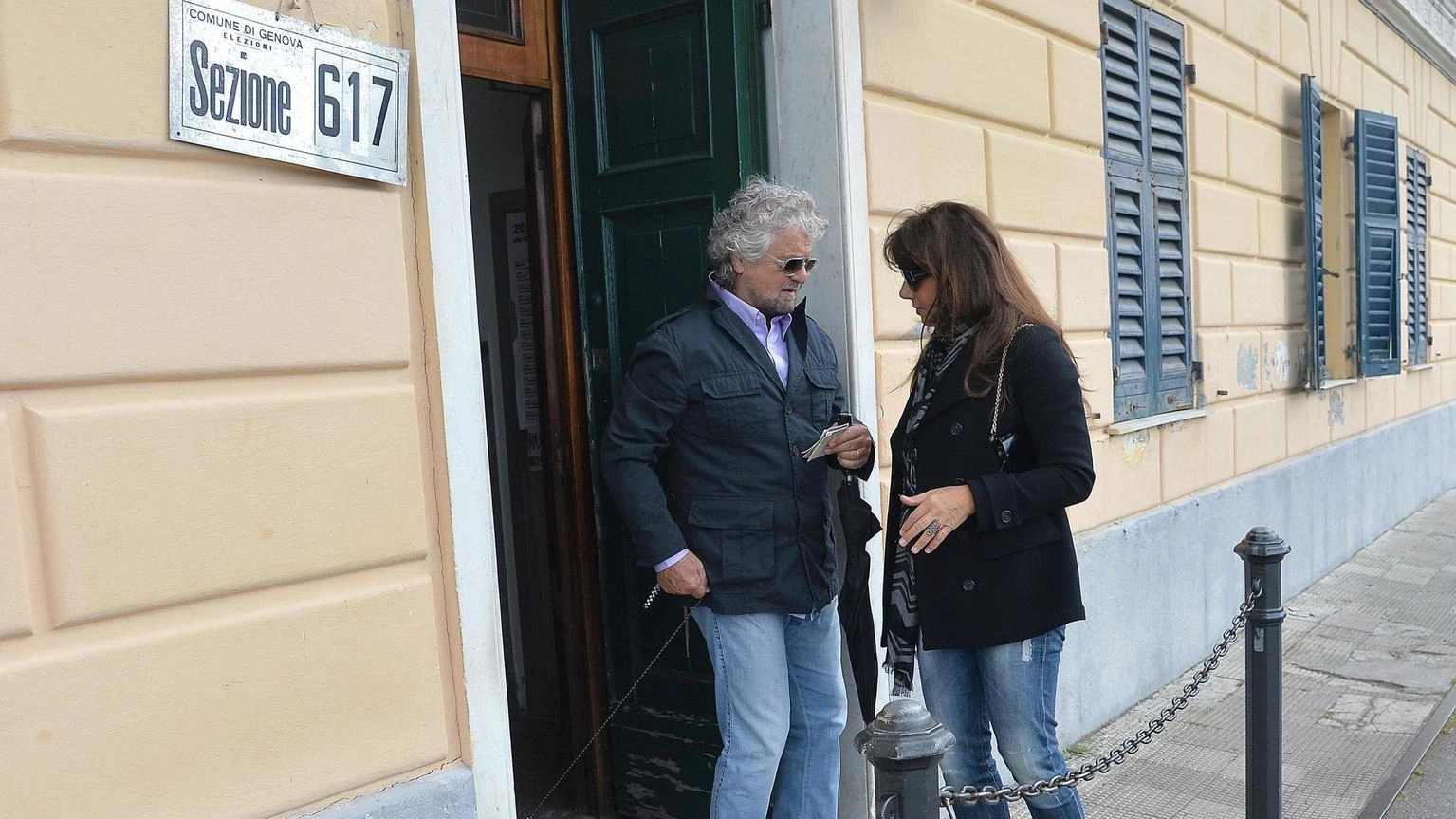 Beppe Grillo non è andato a votare per le regionali in Liguria