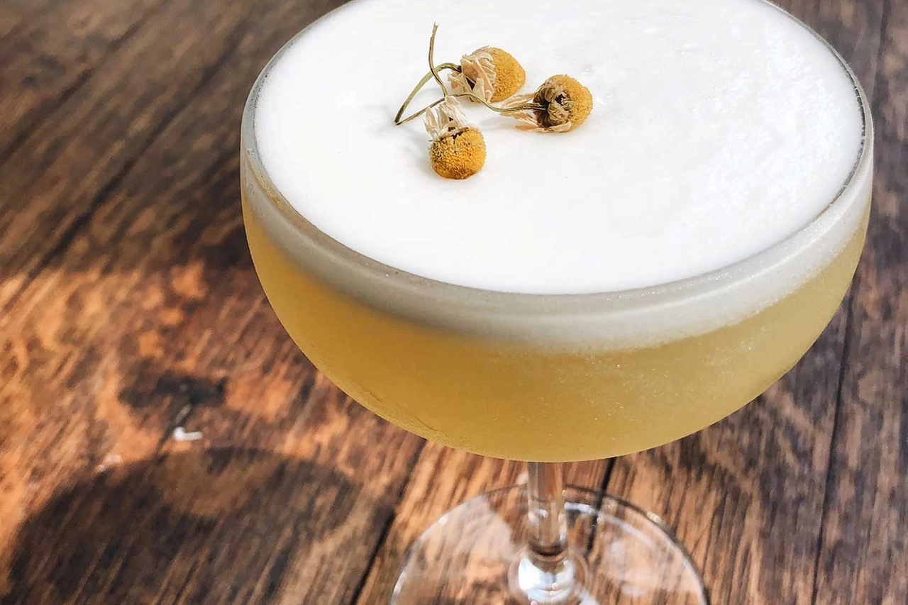 Gin sour alla camomilla