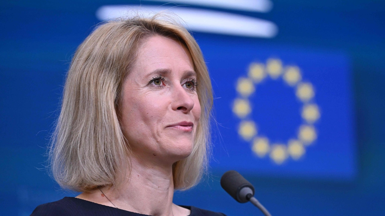 La premier estone Kaja Kallas, candidata ad Alto rappresentante Ue (Ansa)