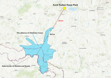 Nel Kursk una centrale nucleare identica a quella di Chernobyl. Se colpita, un nuovo disastro