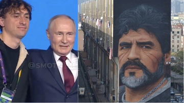 Chi è Jorit, l’artista napoletano che ha chiesto il selfie a Putin. “Voglio dimostrare che sei umano”