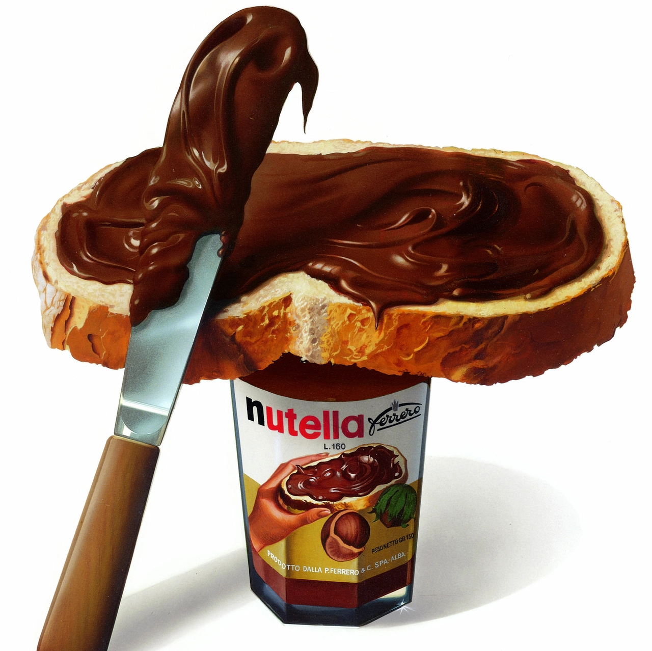 1964: il primo 'bicchiere' di Nutella