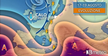 Allerta precipitazioni. Stop all’estate: forti temporali e choc termico (-10 gradi). Il weekend della svolta