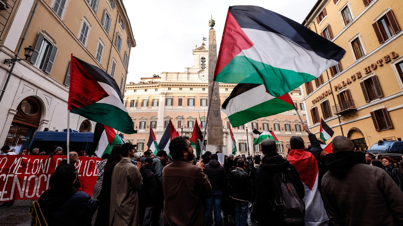 Manifestazione pro Palestina a Roma (foto d'archivio)