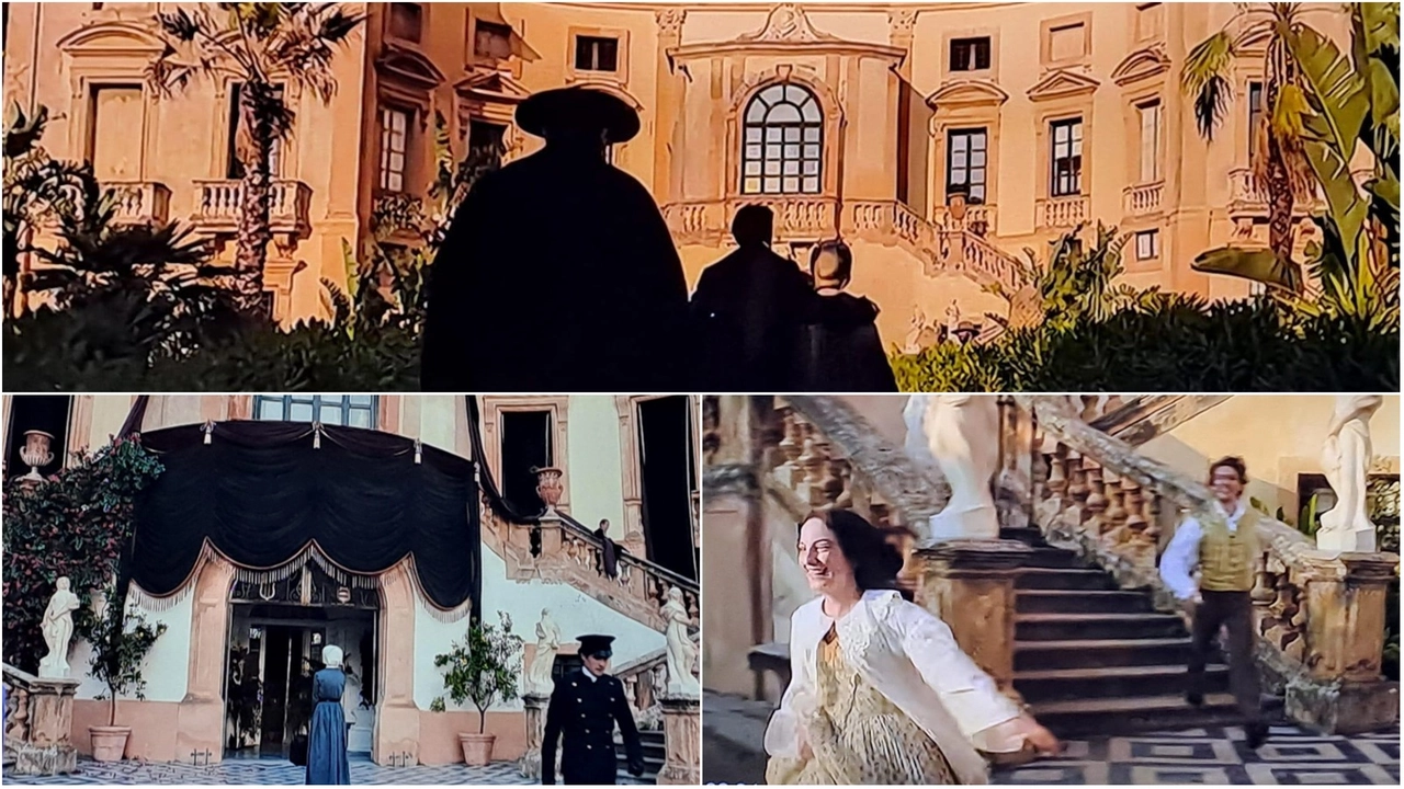 Villa Valguarnera set sia del "Gattopardo" Netflix sia dell'Arte della gioia" Sky