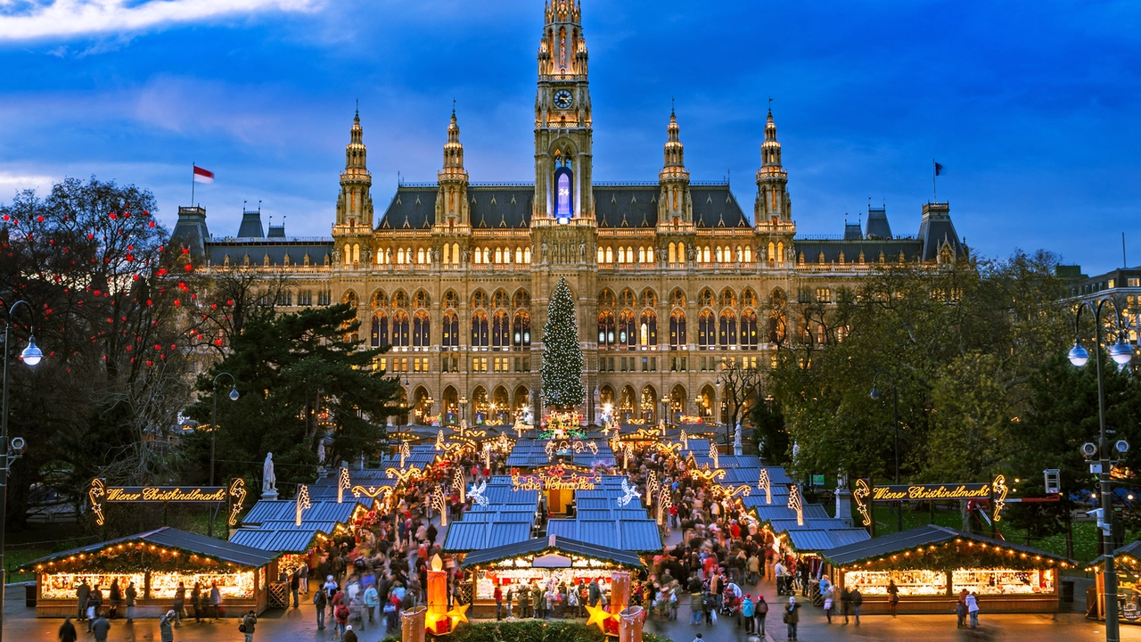 Lo splendido Mercatino di Natale a Vienna (fonte Civitatis)