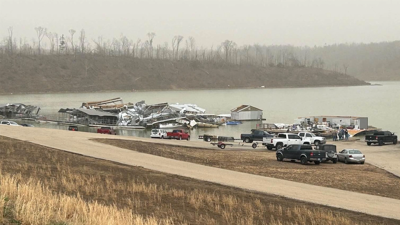 Clearwater Lake, near Piedmont, Missouri (foto Afp)