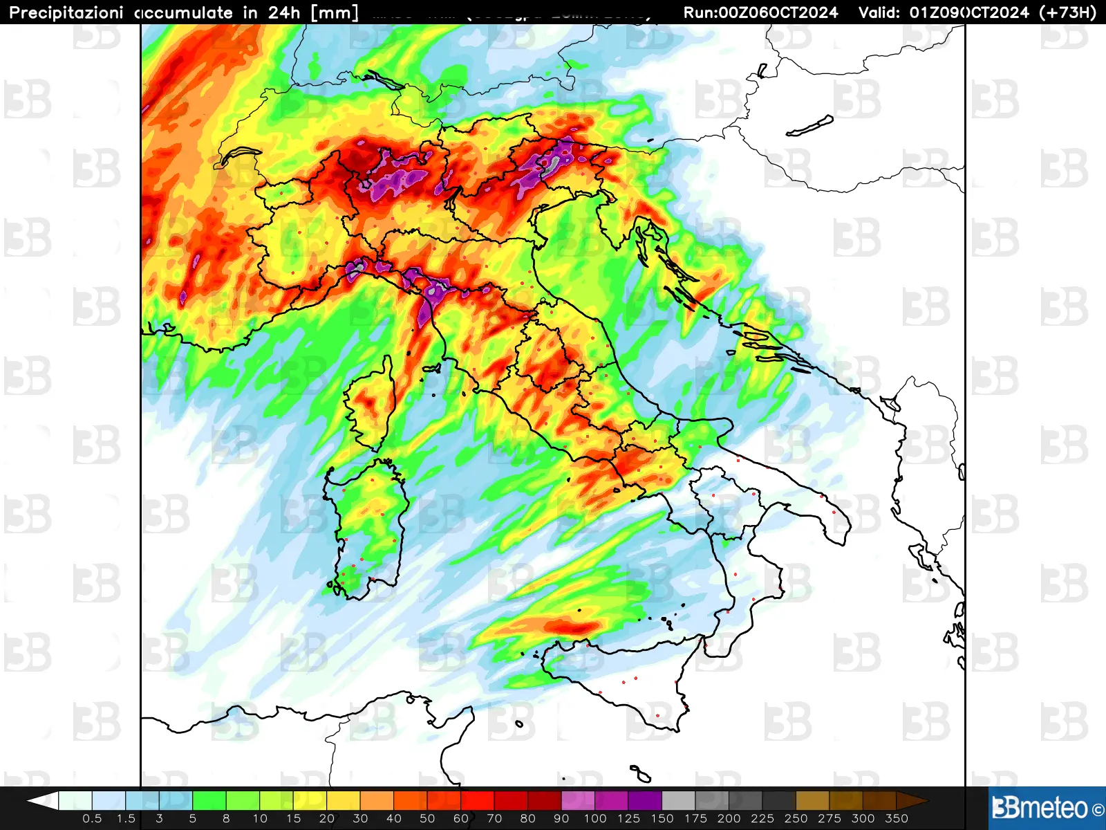 L’Italia piomba di nuovo nell’incubo maltempo: “Possibili criticità idrogeologiche”. Le zone a rischio