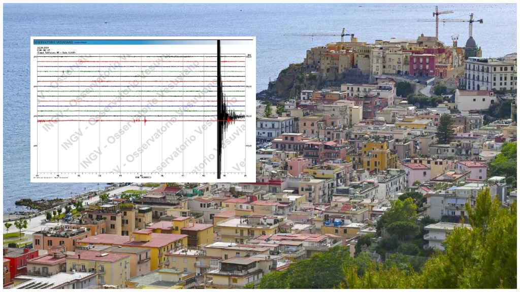 Terremoto ai Campi Flegrei di Napoli