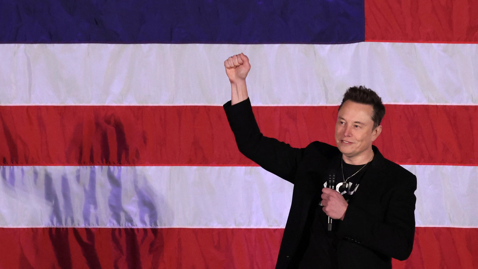 US-ELON-MUSK-HOLDS-TOWN-HALL-WITH-PENNSLYVANIA-VOTERS-IN-MONTGOM