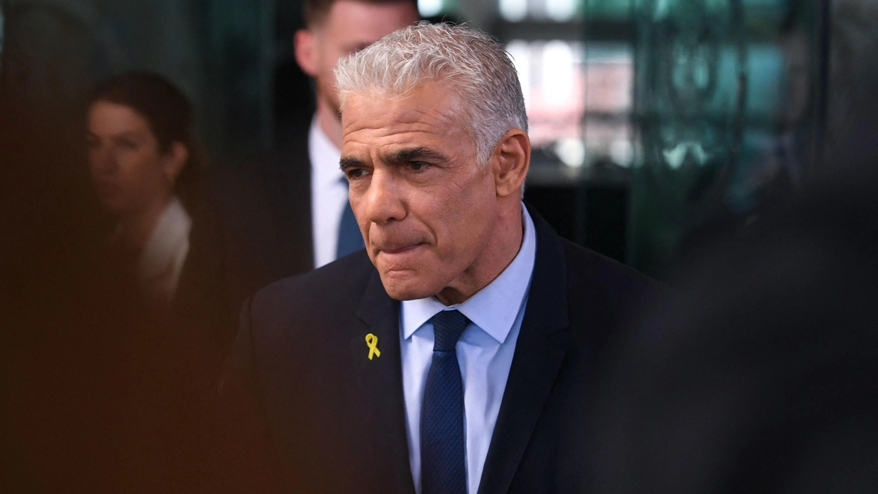 Yair Lapid, leader del partito israeliano 'Yesh Atid'