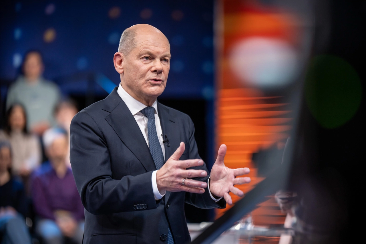 Il cancelliere tedesco Olaf Scholz (SPD)