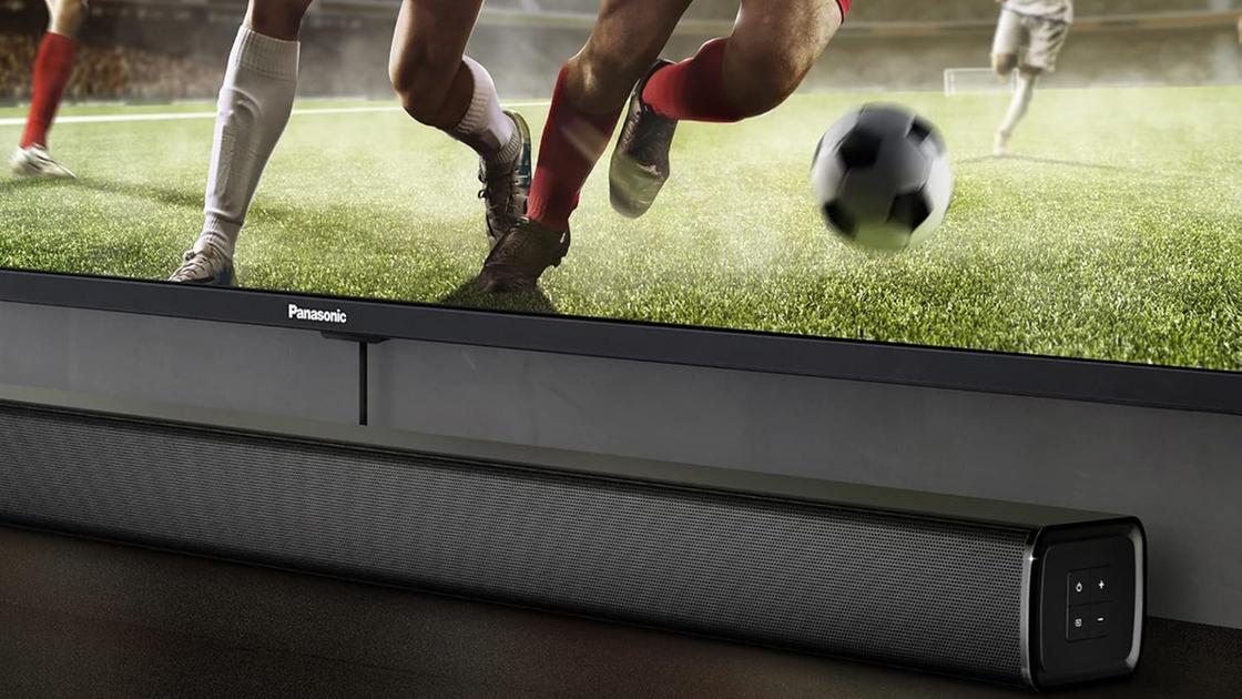 Suono potente per la tua TV: soundbar Panasonic SC HTB100 ora con il 34% di sconto