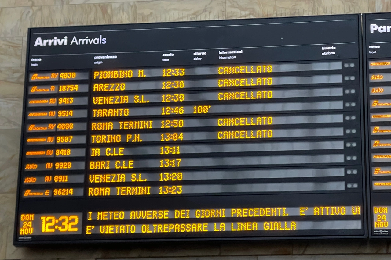 SCIOPERO TRENI