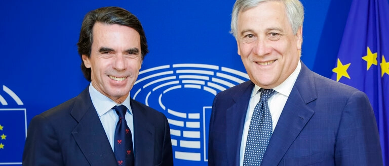 Ppe, in un videomessaggio l’endorsement di Aznar a Tajani