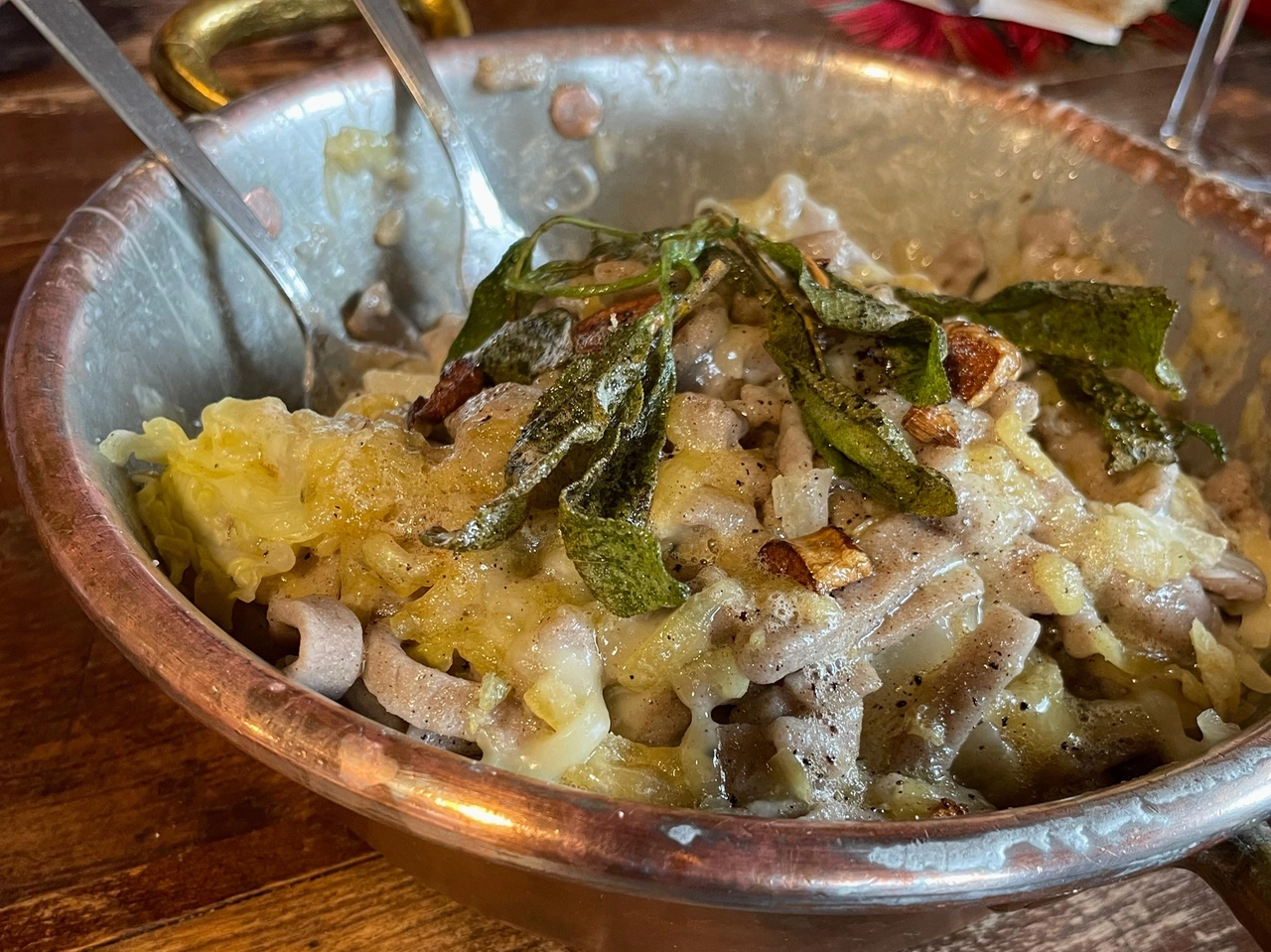 I pizzoccheri della Cascina Biancotti