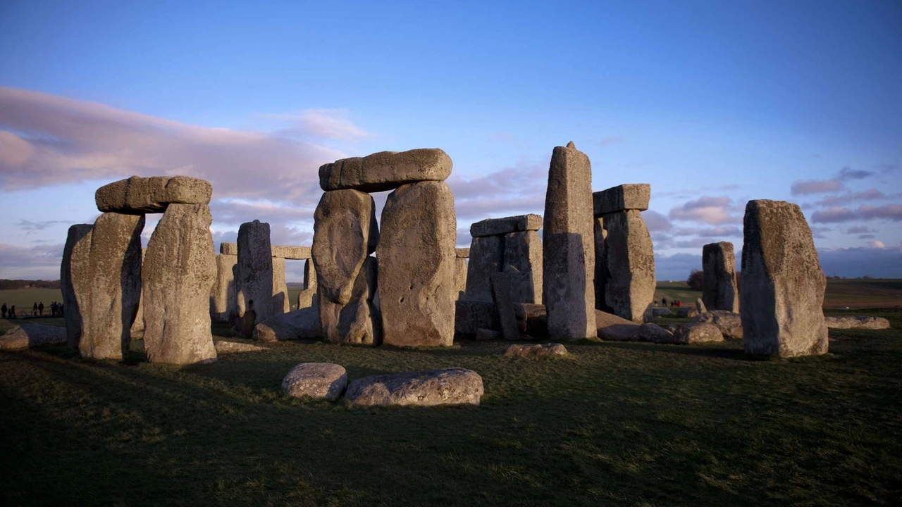 Il sito archeologico di Stonehenge, in Inghilterra (Olycom)