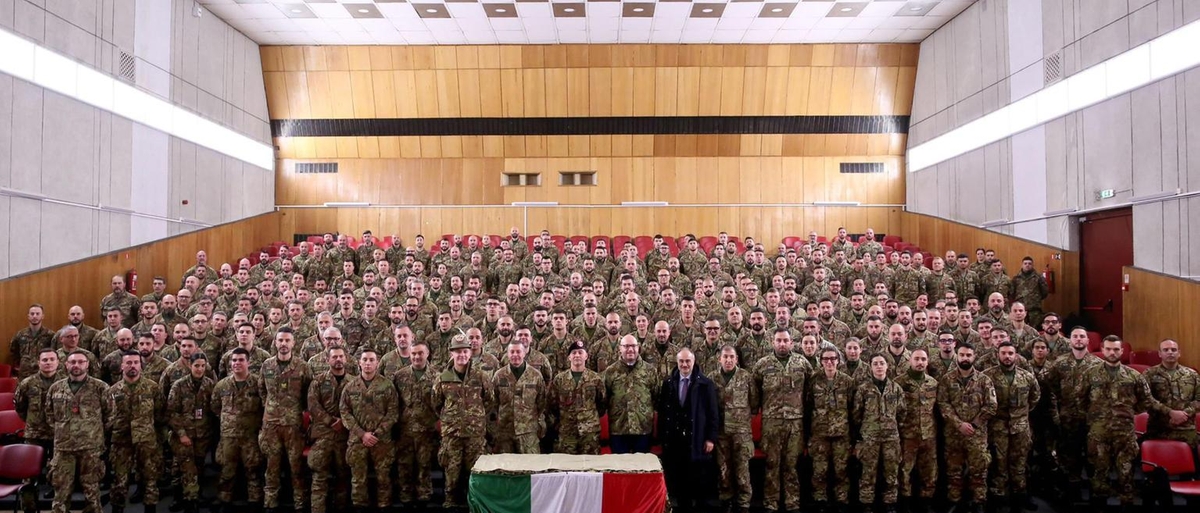 Lorenzo Fontana ringrazia i militari italiani alla base Nato Ādaži per il loro impegno