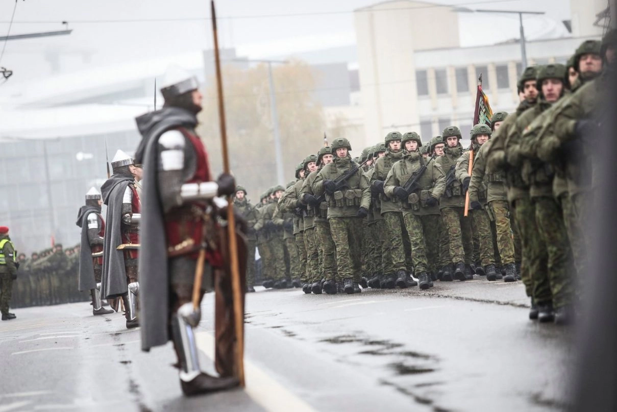 Parata militare a Vilnius, Lituania