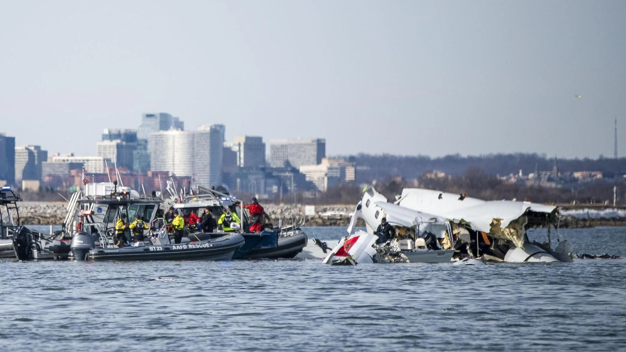 Per la sciagura aerea a Washington