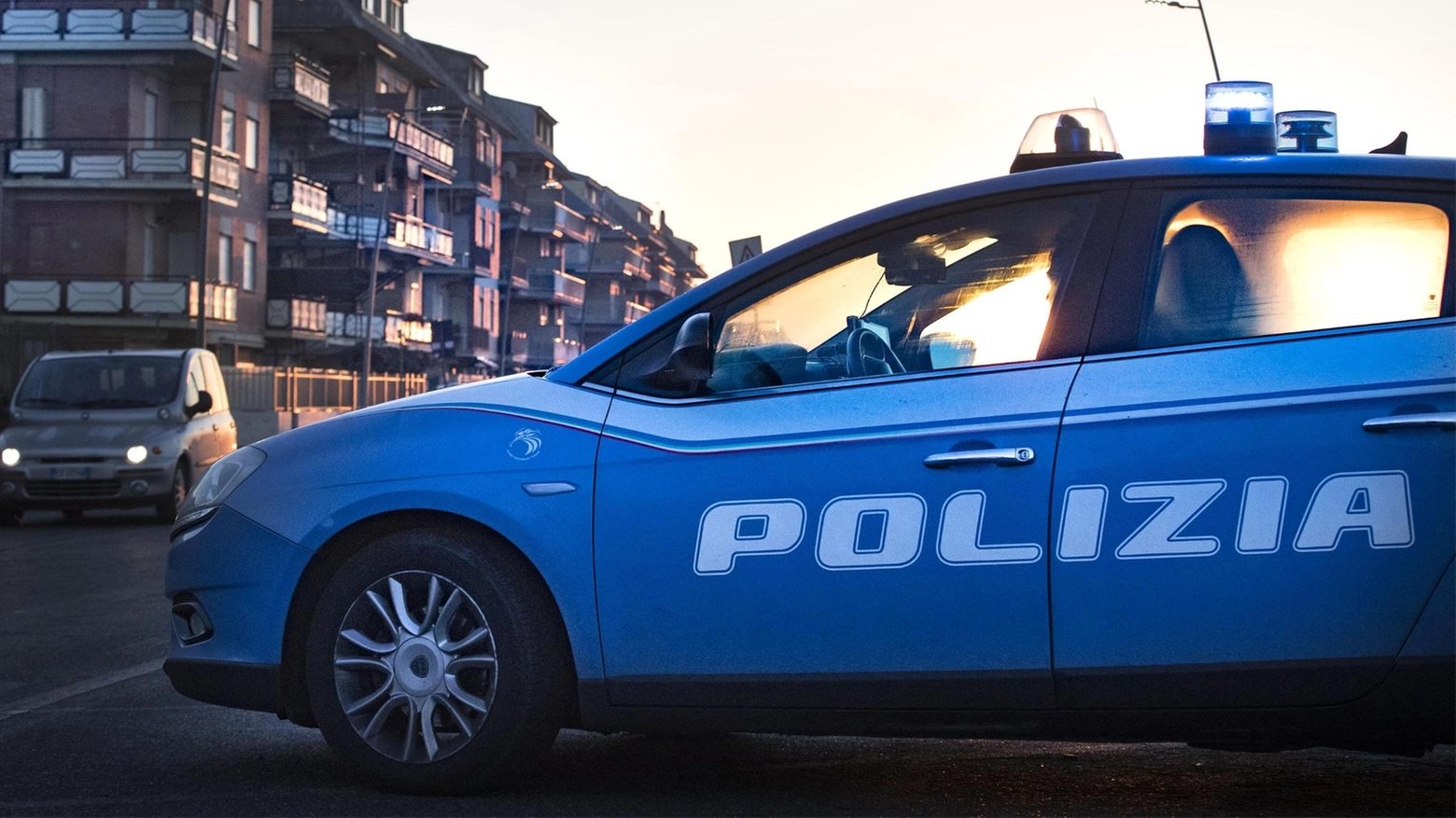 Polizia a Ostia (foto d'archivio)
