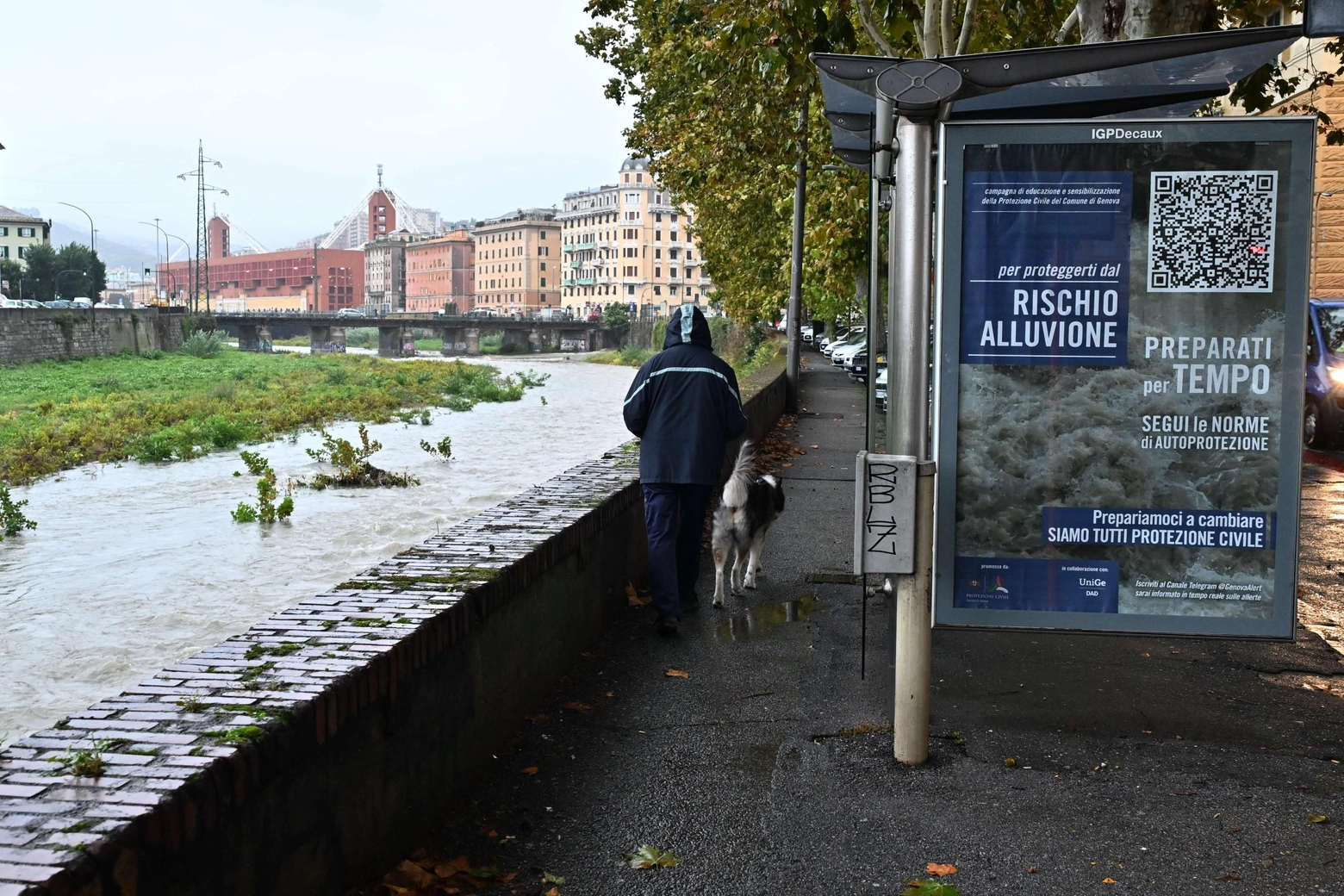 Maltempo, allerta Arancione nel centro della Liguria, Rossa a Levante