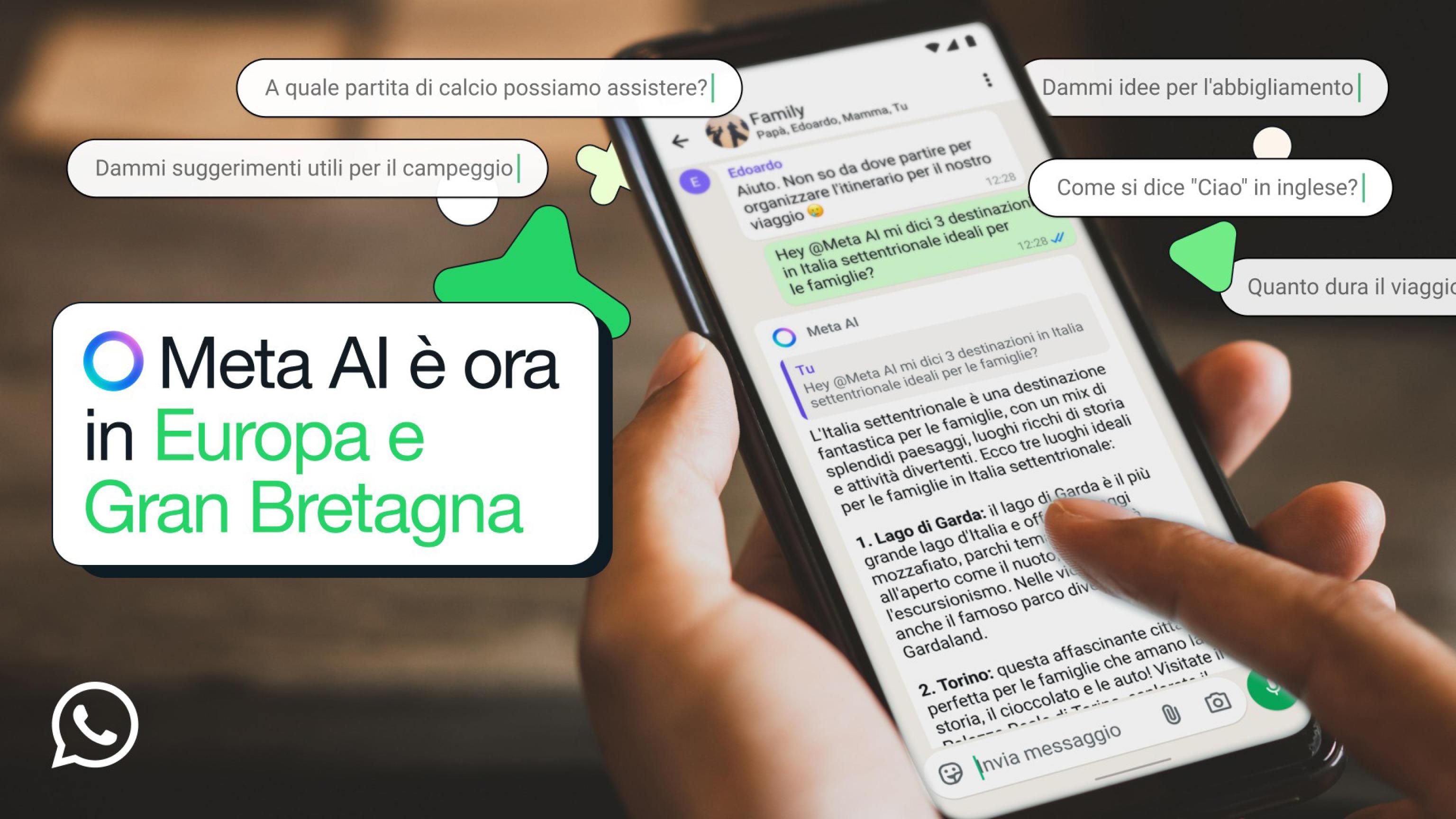 Meta AI approda in Europa: ecco cosa farà l