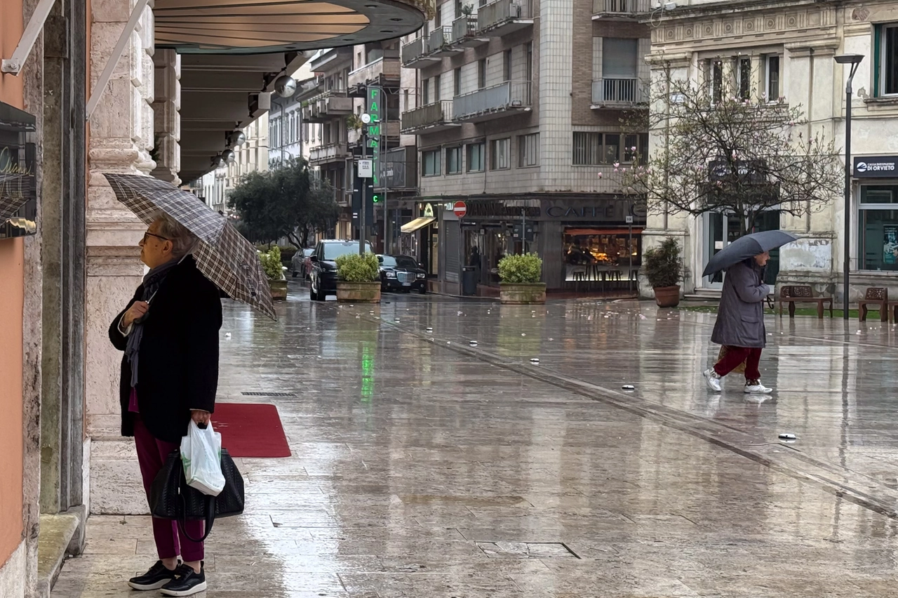 Maltempo in centro a Montecatini