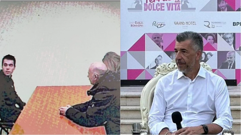 Il colloquio in carcere tra Filippo Turetta e i genitori e (a destra) Gino Cecchettin