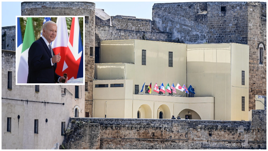 Il castello Svevo di Brindisi: location prima cena G7