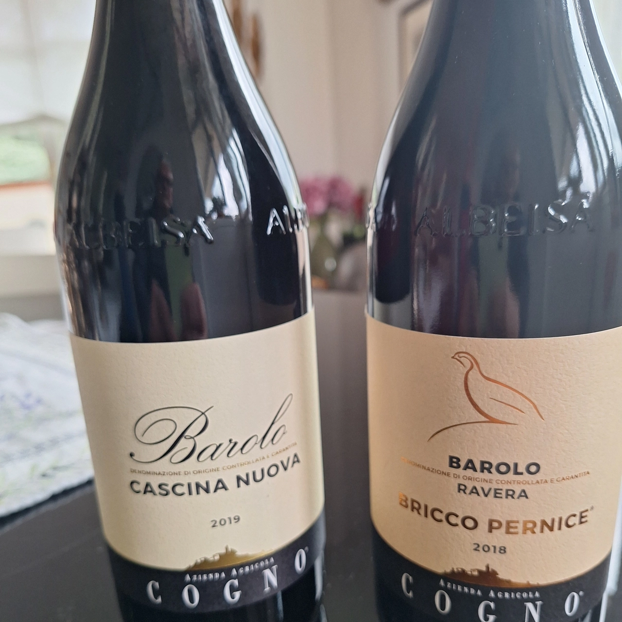 Barolo Cascina Nuova 2019 e Barolo Ravera Bricco Pernice 2018