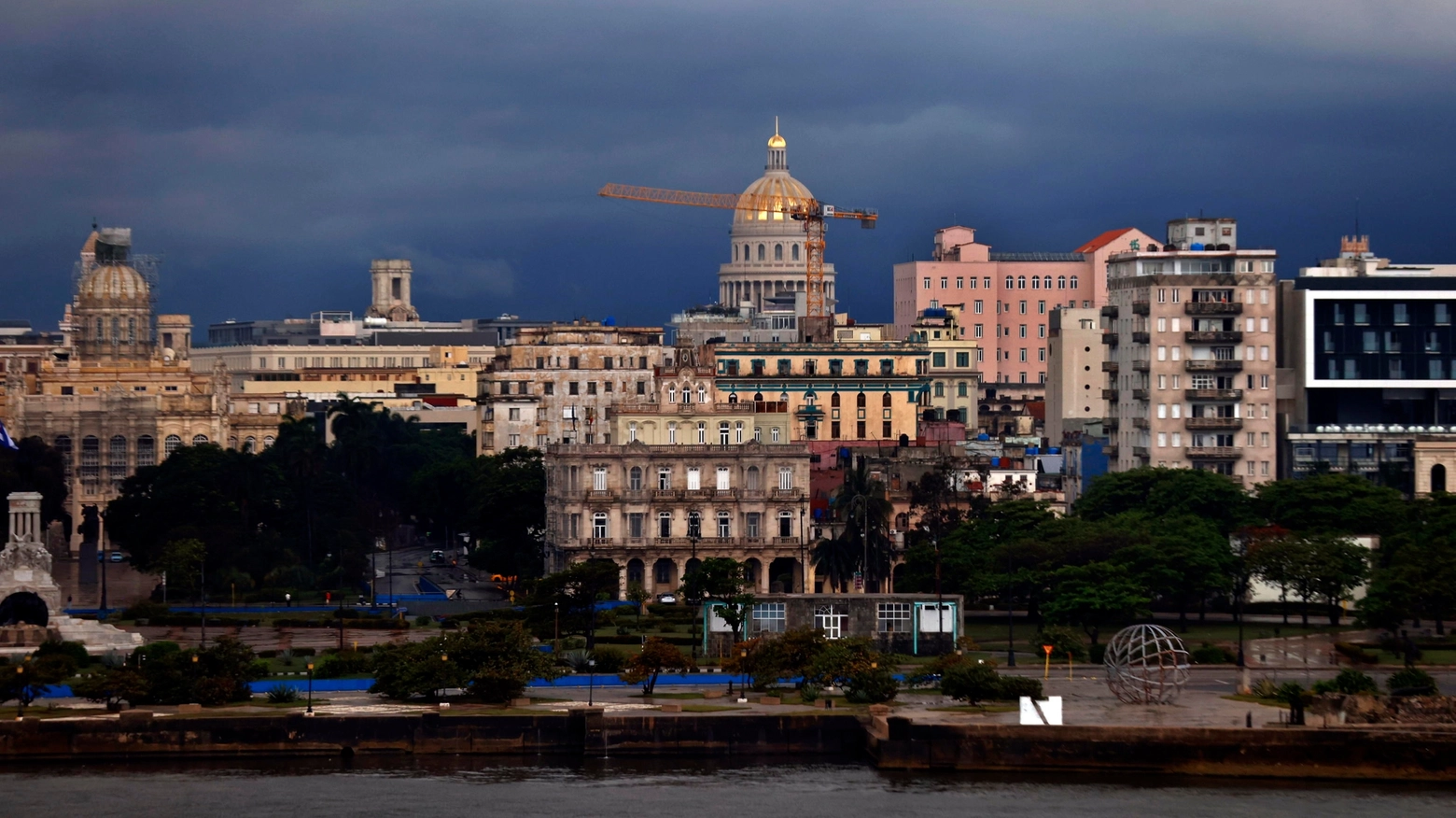 Cuba, una veduta di L'Avana (foto Ansa)