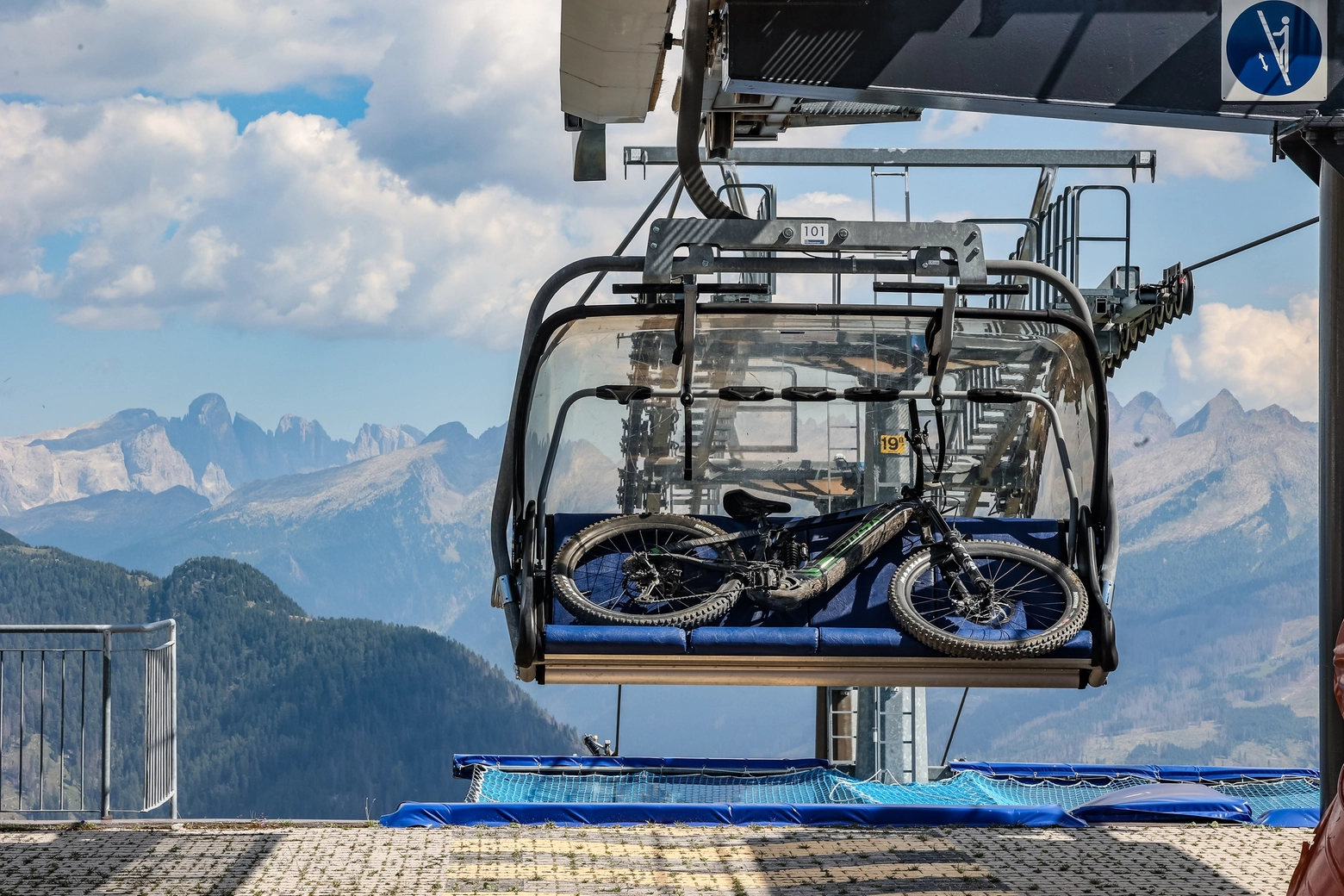 Percorsi in bici in Val D'Ega, assistenza e servizi dedicati