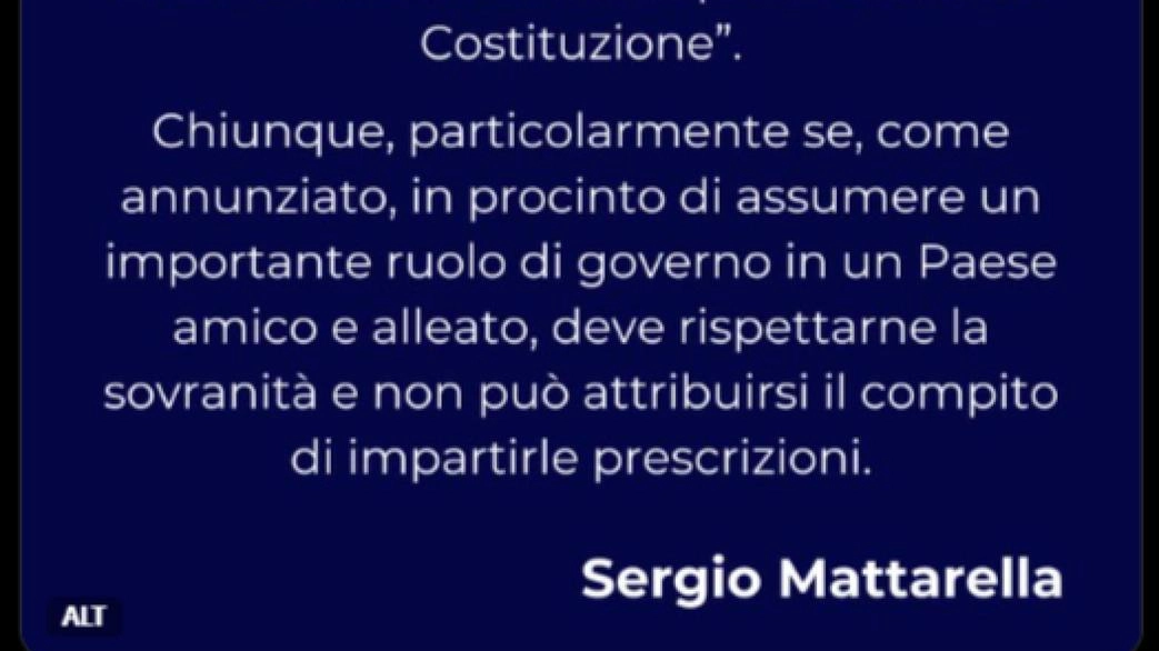 'Una follia che i giudici si sentano al di sopra del governo'