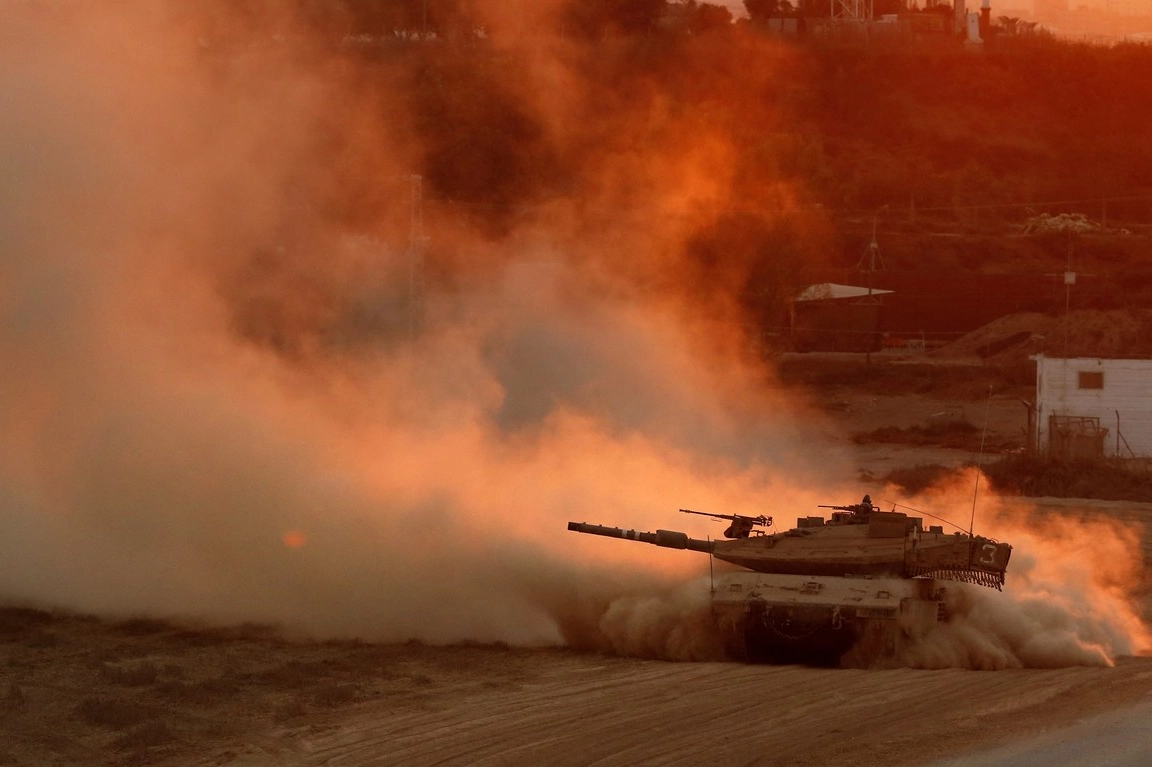 Un tank israeliano Merkava