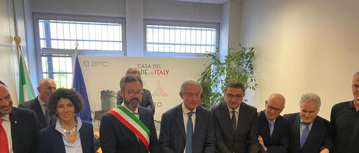 Adolfo Urso inaugura la Casa del Made in Italy a Trento per lo sviluppo economico