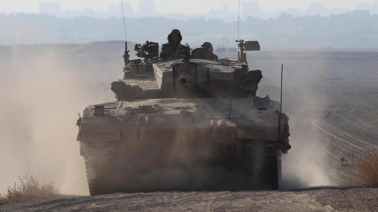 Un tank israeliano