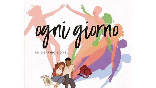 Copertina di "Ogni giorno", scritto da David Levithan e illustrato da Dion Mbd (Rizzoli, 2024)