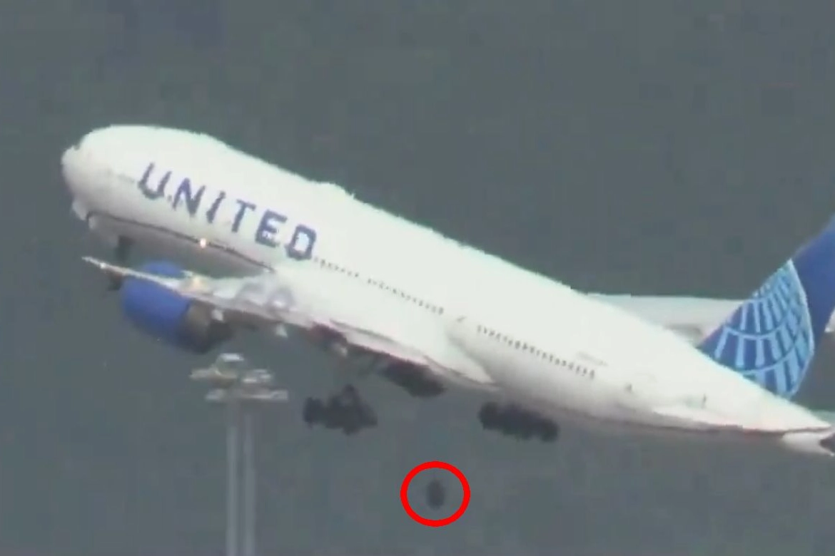 Un Boeing 757-200 della United Airlines ha perso la ruota al decollo