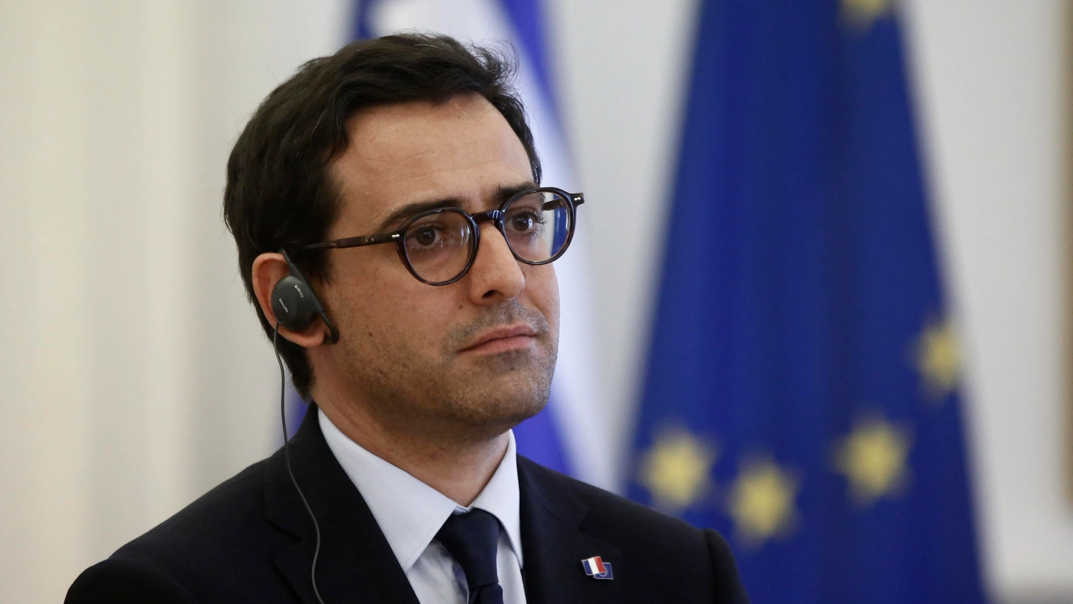 Stéphane Séjourné, ministro degli Affari Esteri francese (Ansa)