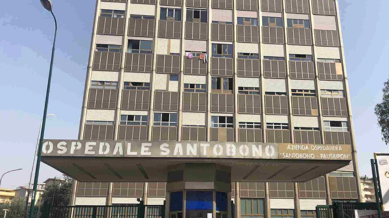 L'ospedale Santobono di Napoli, dove la bambina è stata operata