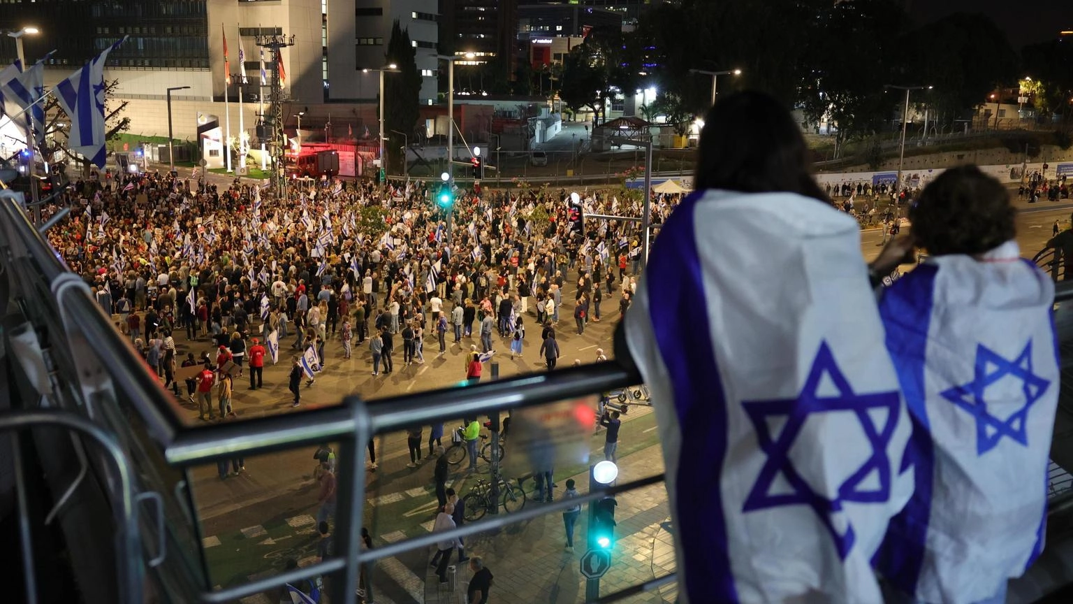 Scontri tra polizia e manifestanti a Tel Aviv