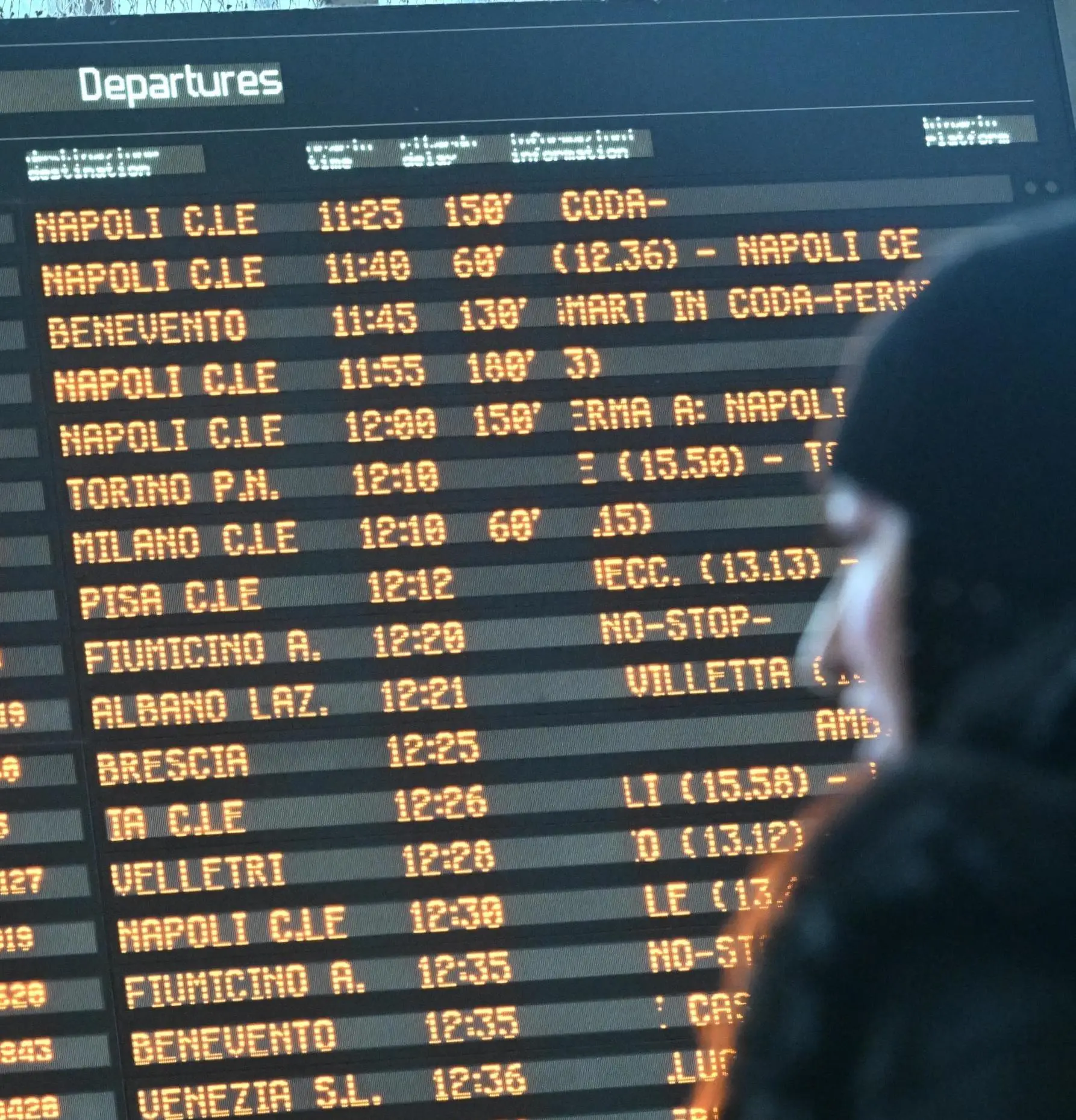 Il caos dei treni. Guasto alla linea elettrica. Maxi ritardi in tutta Italia