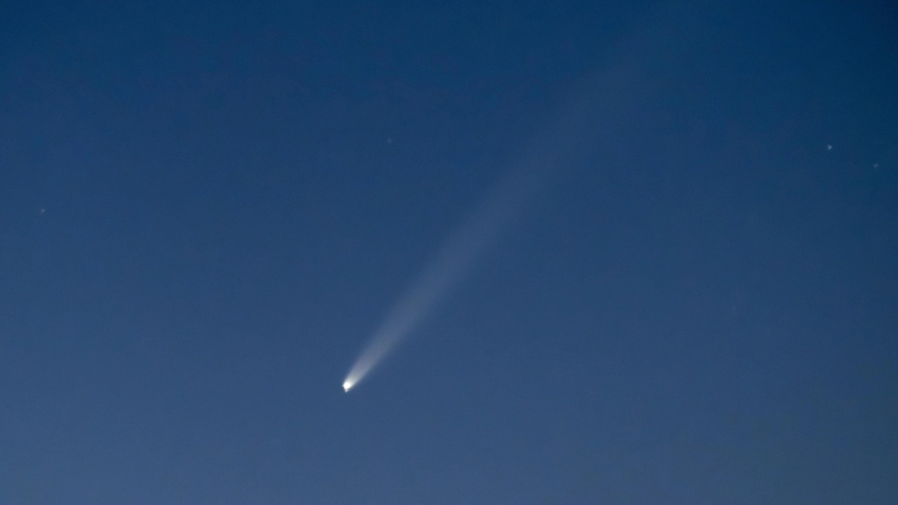 La cometa del secolo - Crediti Ansa foto